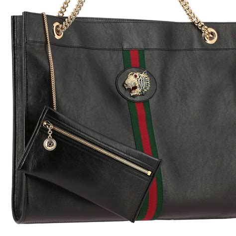 gucci style leather band|gucci leather tote bag.